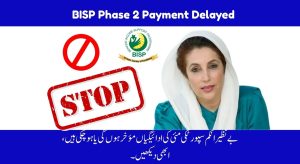 BISP Phase 2 Payment Process of May is Being Delayed,…
