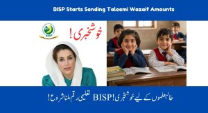 BISP Taleemi Wazaif Program – Government Started Giving Amount to…