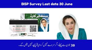 BISP Survey Deadline: 30 June 2025 – Secure Your Future…