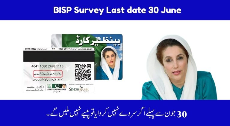 BISP Survey Deadline: 30 June 2025 – Secure Your Future Payments