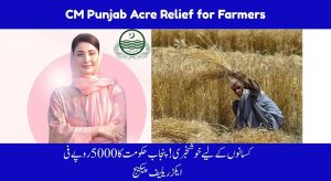 CM Punjab Maryam Nawaz Announces Rs. 5,000 per Acre Relief…
