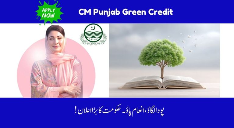 CM Punjab Green Credit Scheme Introduced in 2025 – Good News For Pakistani