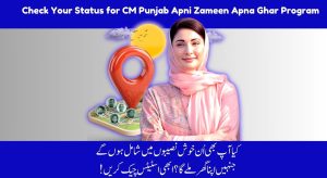 Check Your Status for CM Punjab Apni Zameen Apna Ghar…