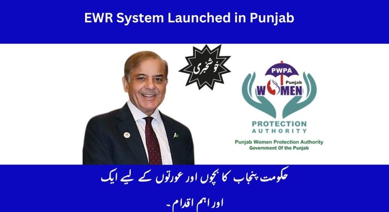 Early Warning Reporting (EWR) System Launched in Punjab to Protect Women and Children